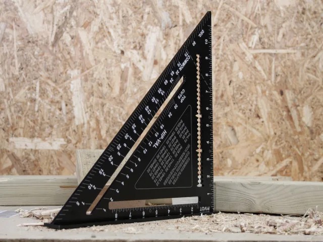 Faithfull 300mm 12in Prestige Adjustable Quick Roofing Square FAICSQC12CNC