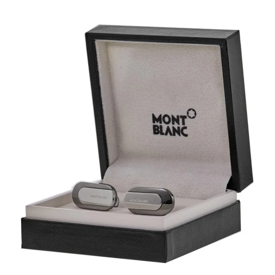 Montblanc Sterling Silver Cufflinks for Men for sale | eBay