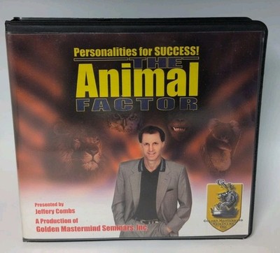 The Animal Factor Personalities for Success Jeffery Combs  8-Disc Audio CD B592