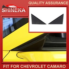 For 2010-2015 Chevrolet Camaro Carbon Fiber Car Front Window Triangle Cover Trim For 2010-2015 Chevrolet Camaro Carbon Fiber Car Front Window Triangle Cover Trim