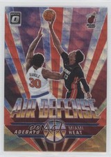 2021-22 Panini Donruss Optic Air Defense Red Wave Prizm Bam Adebayo #4 1u6