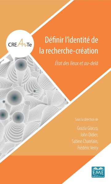 Grazia Giacco (U. A.) | DéFinir L'identité De La Recherche-CréAtion | Buch-image