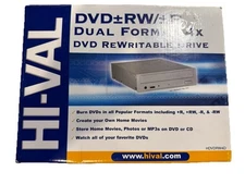 Hi-val dvd+rw/+r dual format 4x rewritable drive – new in box