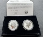 2023 Morgan and Peace Silver Dollar Two-Coin Reverse Proof Set US Mint Box & COA