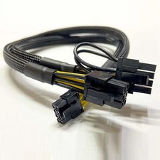 GPU Power Adapter Cable 35cm Mini 8Pin to 6 8Pin for HP DL385 G10 DL380 G10 G11
