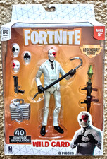 JAZWARES FORTNITE LEGENDARY SERIES WILD CARD ACTION FIGURE MINT SEALED