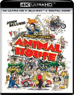 National Lampoon's Animal House 4K UHD Blu-ray John Belushi NEW
