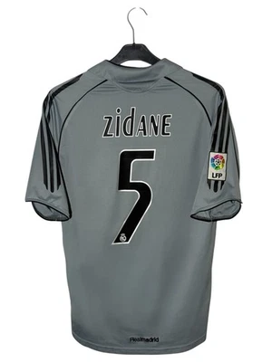 ADIDAS REAL MADRID 2005-2006 THIRD ZIDANE 5 JERSEY CAMISETA TRIKOT MAGLIA TRUI S - Photo 1/4
