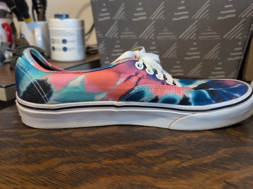 Vans Off The Wall Batik Canvas Schuhe Damengröße 10, Herrengröße 8,5 Tye Dye - Bild 4 von 10