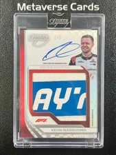 2024 Topps Dynasty Formula 1 Jumbo Patch Relic Auto SSP Kevin Magnussen 2/5