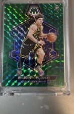 2023-24 Panini Mosaic - Rookies Brandin Podziemski #245 Choice Green Fusion...