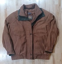 VTG Wilson Adventure Bound Leather Jacket L Thinsulate Thermal Insulation Rugged
