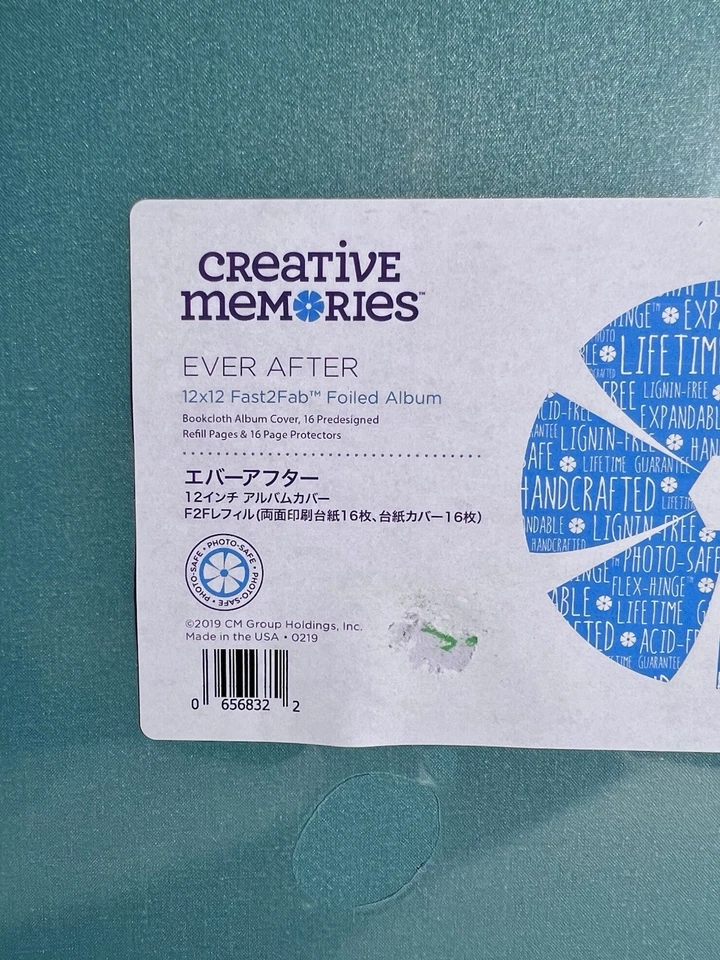 Creative Memories FOREVER FAST2FAB 12 x 12 相册加 1 页额外装全新 — 第 3/4 张图片