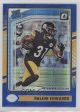 2024 Panini Donruss Optic Rated Rookie Blue Hyper Prizm Daijun Edwards #223 1gd8