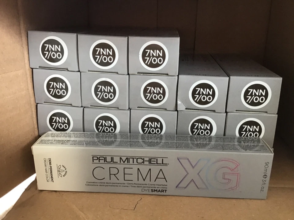 Color de cabello semipermanente 19 Paul Mitchell Shines XG Dyesmart ~3 oz 7NN 7/00 Foto 2 de 2