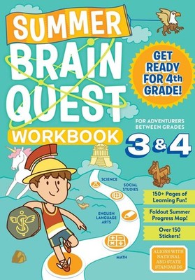 Summer Brain Quest: Between Grades 3 & 4 | englisch