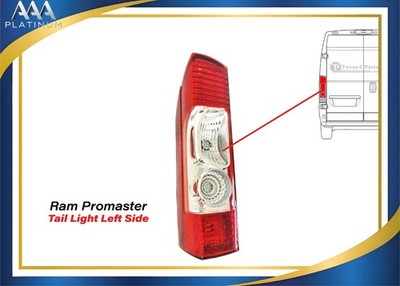For 2014-2026 Ram Promaster Left Rear Tail Light Lamp Assembly Local Pickup