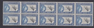 1956 GILBERT & ELLICE ISLANDS COLONIAL MOTIVES 1/2d PRE DECIMAL STAMP MUH #121