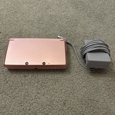 Nintendo 3DS Pink Handheld System Tested W/ Charger