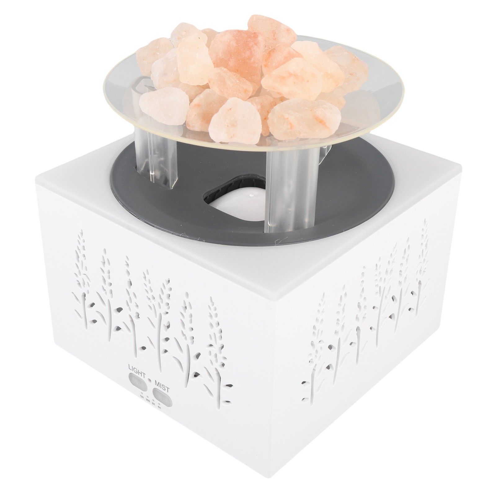 »HG (US Plug 100-240V)Flame Humidifier 3 In 1 400ml Aromatherapy Fragrant