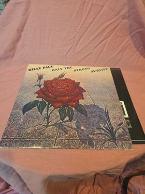 Billy Paul, Only The Strong Survive (Vinyl 1977 LP) w/insert & LYRICS  