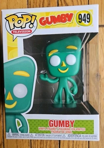 Funko Pop! Vinyl Figure Television Gumby TV Clay Cartoon Vaulted