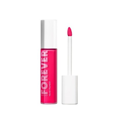 CoverGirl Outlast Forever Velvet Pigment, 300 Pop, Matte Lipstick, Vegan