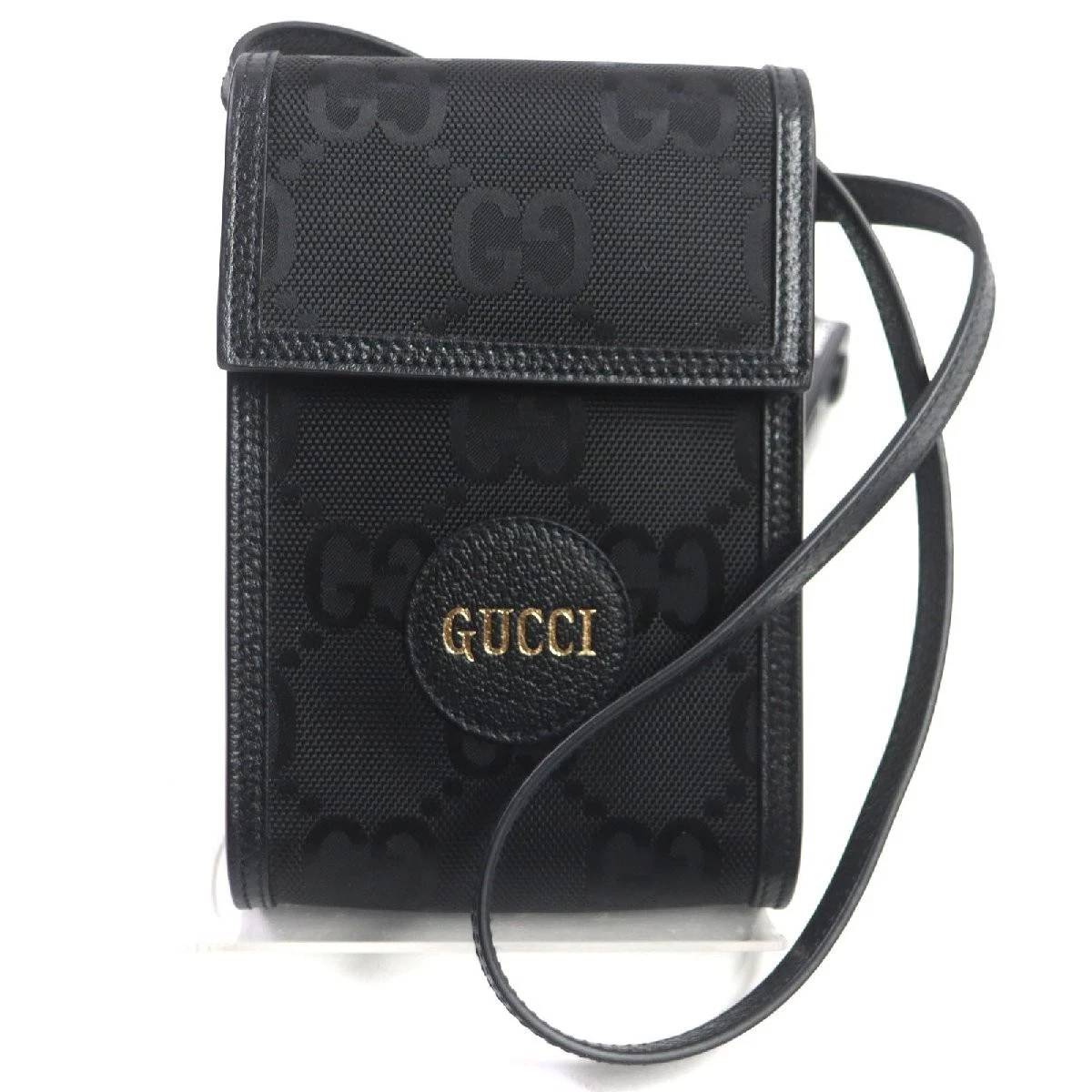 GUCCI 625599 Off The Grid Mini sac à bandoulière en cuir logo noir boîte rangement
