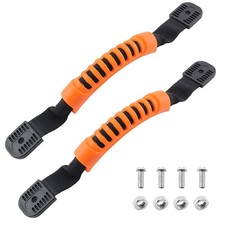 Jiozermi 2 Pcs Kayak Carry Handles, Accessories, Side 2 Pcs, Orange