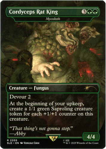 Cordyceps Rat King - Mycoloth (Secret Lair Drop Series #2205)