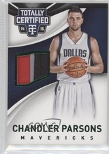 2014-15 Panini Totally Certified Jerseys Green 3/5 Chandler Parsons #15 7j3