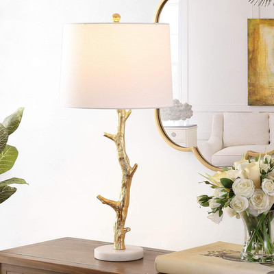 Olenna Gold Tree Branch 30-Inch Table Lamp with LED Bulb for Home & Office