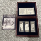 2012 Statue of Liberty Silver Ingot Set American Mint 3oz 999 Fine Silver w/ COA