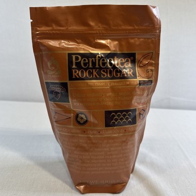 VINTAGE Teavana Perfectea Rock Sugar - 1 lb/453 g - Sealed Bags, Discontinued