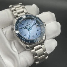 2024 Omega Seamaster Planet Ocean 600M 39.5mm "Summer Blue" 215.30.40.20.03.002