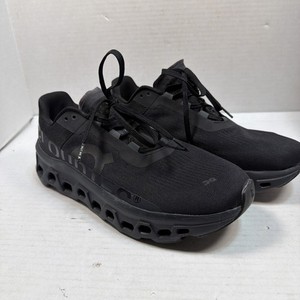 On CloudTec Black Mesh Athletic Sneaker Low Top Lace Up Breathable 10