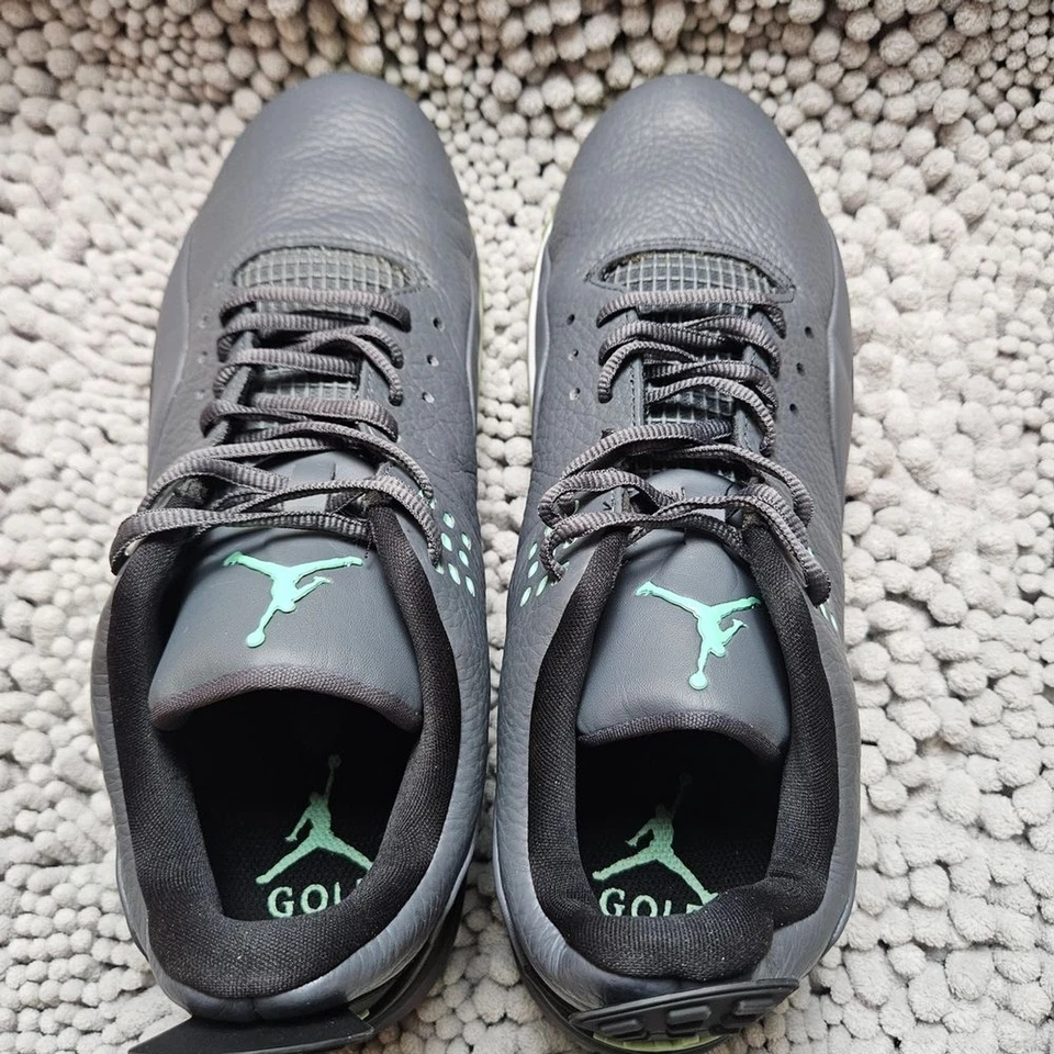Zapatos de golf Nike Jordan Trainer ST negros verdes brillantes para hombre talla 11 CW7242-002 Foto 3 de 4
