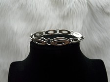 Traumhaft schönes Vintage Glieder-Armband Silber 835 - L 20 cm selten rar