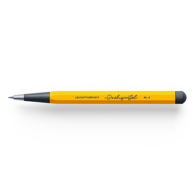 Leuchtturm 374015 Drehgriffel Nr.2 Bleistift 0,7mm HB sunflower