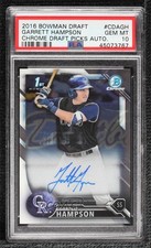 2016 Bowman Draft Chrome Pick Garrett Hampson #CDA-GH PSA 10 GEM MT Auto 8d2