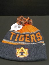 Top of the World Men's Auburn University Fashion Knit Cuffed Beanie with Pom