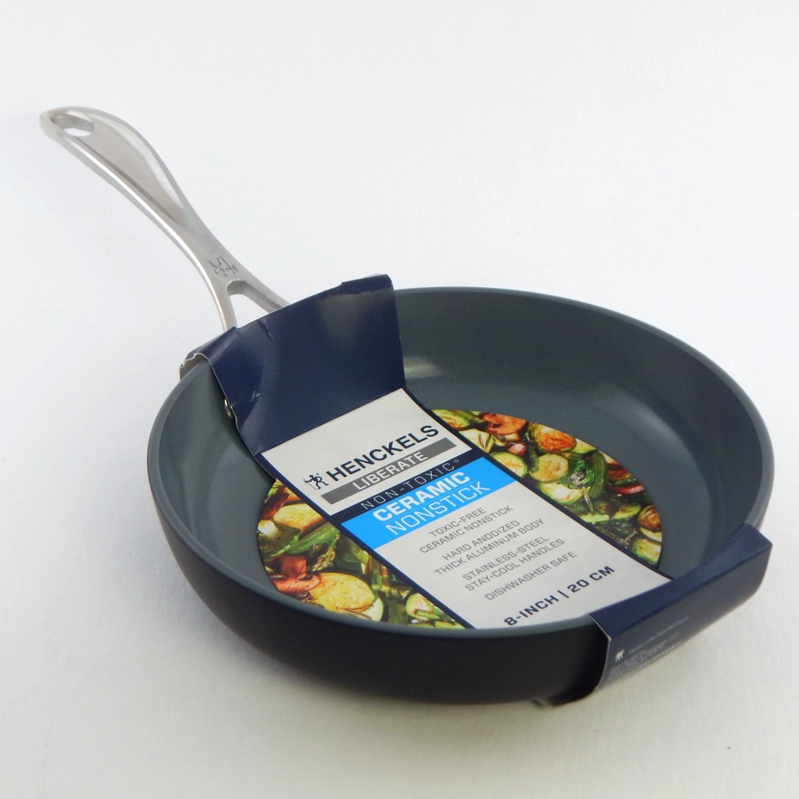 Henckels Liberate 8-inch Fry Pan Hard Anodized Ceramic Nonstick