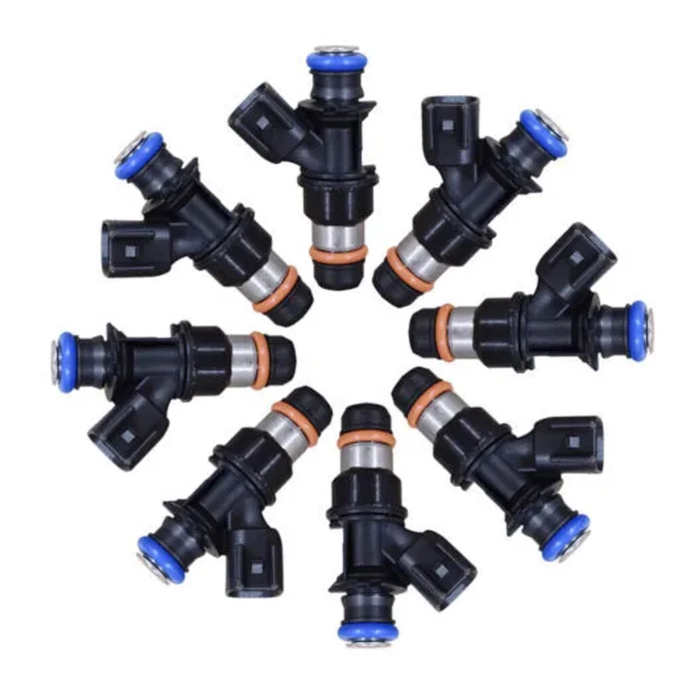 8 Pack Genuine 12580681 Fuel Injectors For 04-10 Chevrolet GMC 4.8 5.3 6.0 6.2L - Image 4 of 4