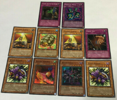 (10) Different Varieties of Yugioh Cards Trap Cards Magic Cards Free  Shipping | eBay