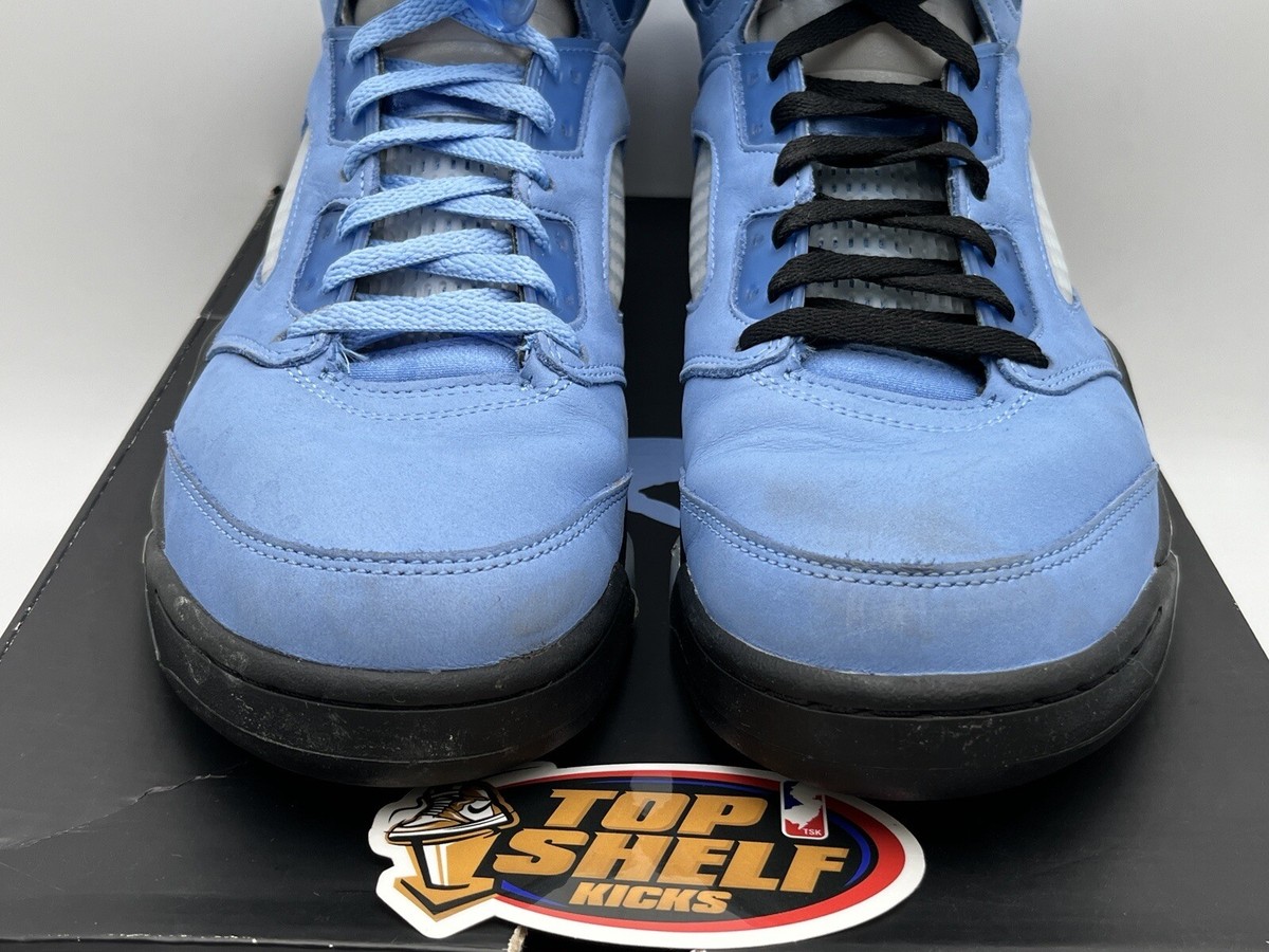 Air Jordan 5 Retro UNC University Blue Size 10.5 Authentic