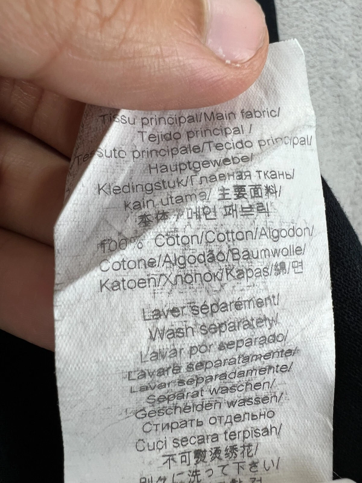 Kenzo Vestito T Shirt Donna Lungo Sportivo Taglia Media Nero Made in Portugal