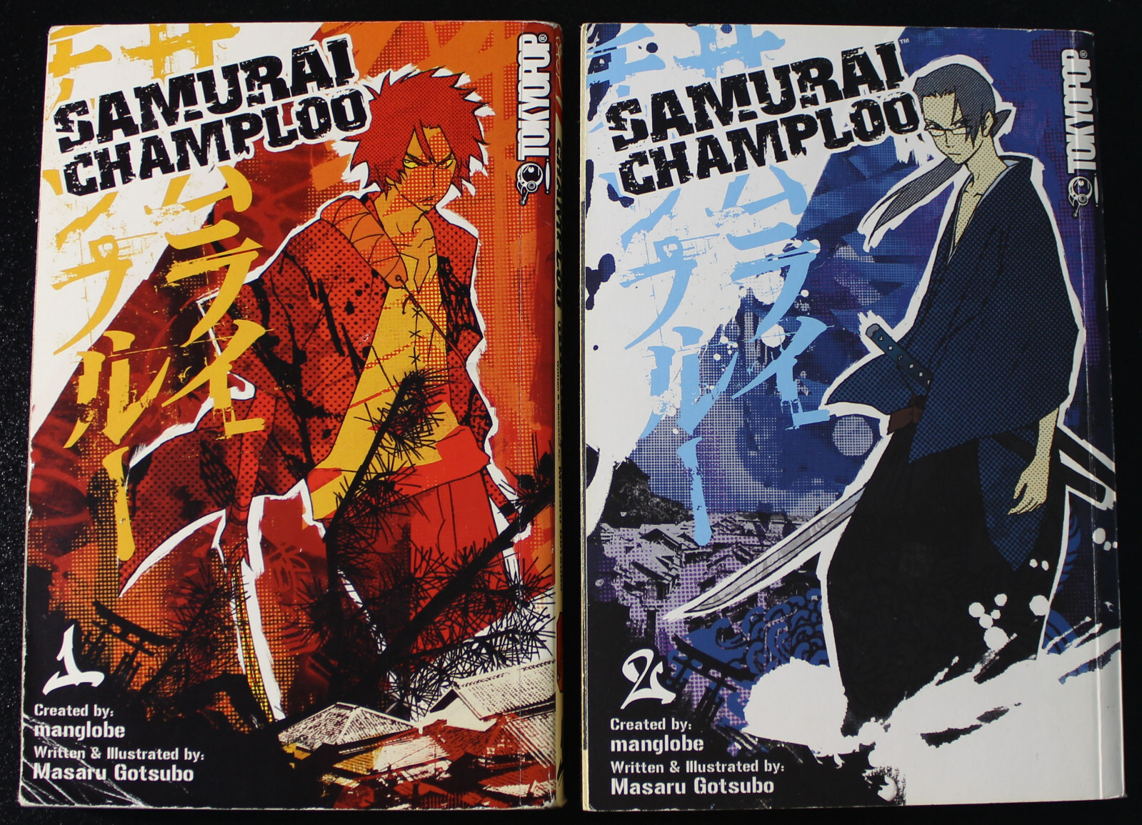 Samurai Champloo English Manga Set Volumes 12 eBay
