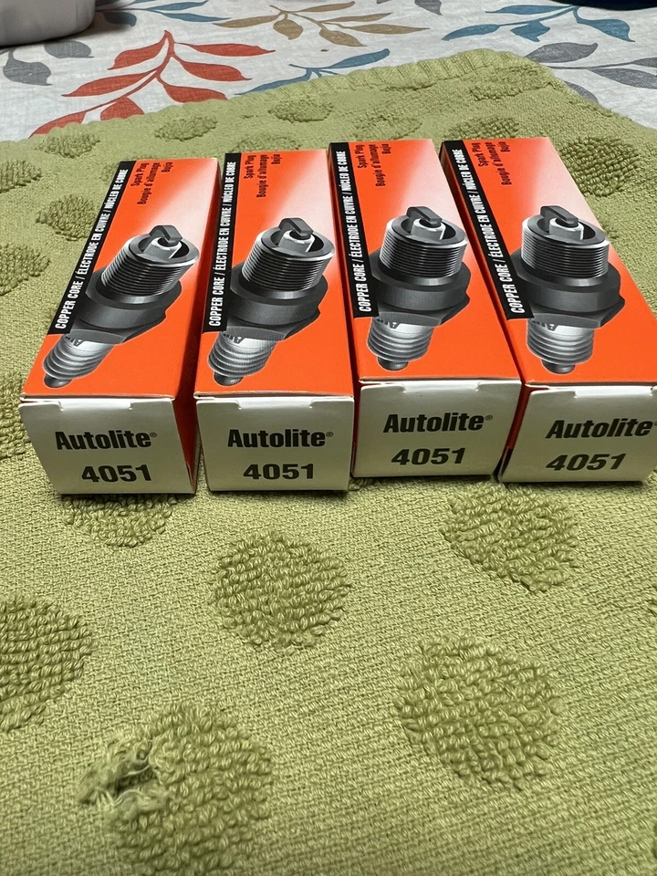 Bujía Autolite núcleo de cobre NASCAR Performance paquete de 4 #4051 Foto 2 de 4