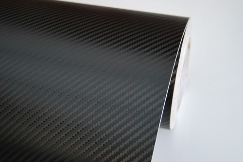 3D Carbon Fibre Vinyl Wrap【All Meter Sizes】Black Air/Bubble Free - Picture 2 of 2