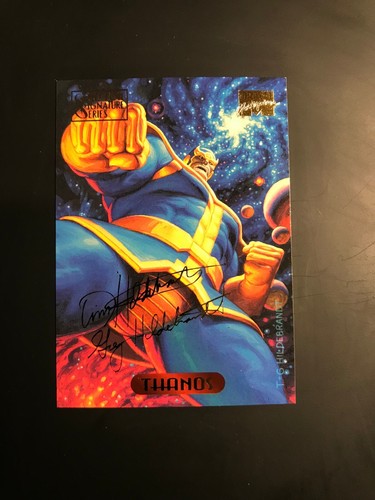 Complete Your Set - 1994 Marvel Masterpieces Gold Signature Cards - Pick - Picture 150 of 171
